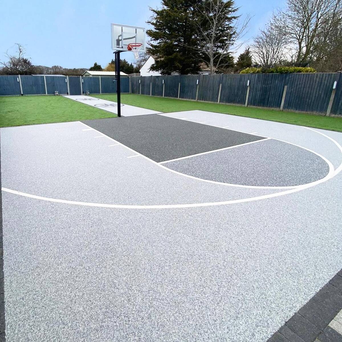 Gewerbliche Sportfläche PU-Asphalt